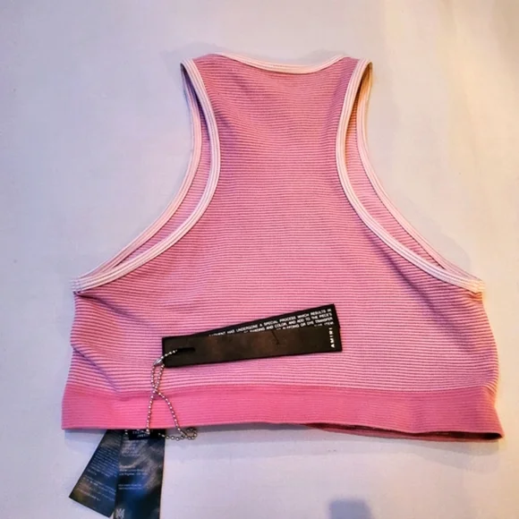 NWD$590 AMIRI Ma Embroidered Seamless Racerback Bra Sz XS/ Small - Picture 12 of 15